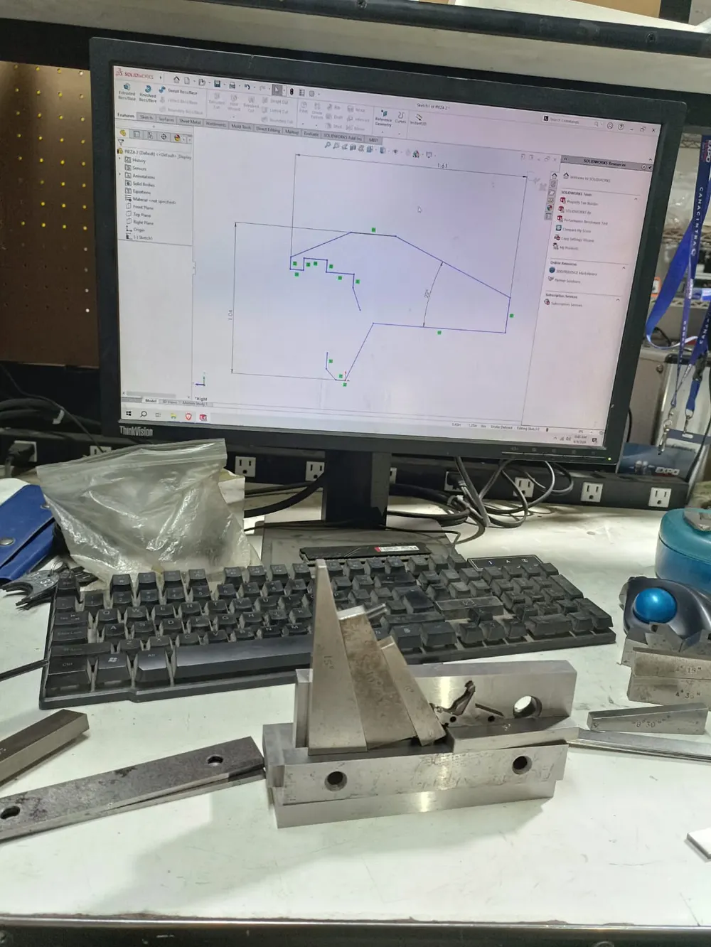Control de calidad con herramientas de medición de precisión